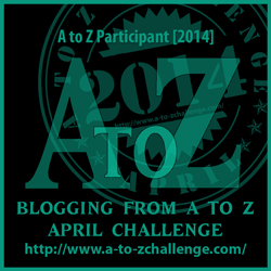 April A-Z Blogging Challenge 2014 at SpookyMrsGreen.com mindful parenting and modern pagan lifestyle blog.