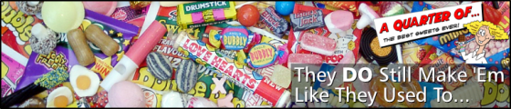 A Quarter of Retro Vintage Sweets gift ideas affiliated with SpookyMrsGreen.com mindful parenting and modern pagan lifestyle blog.
