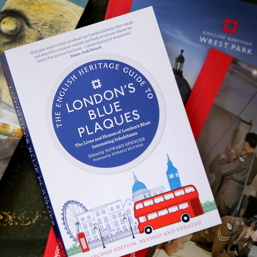 English Heritage Guide to London's Blue Plaques. Image courtesy of English Heritage Shop affiliate program for SpookyMrsGreen.com pagan lifestyle blog.
