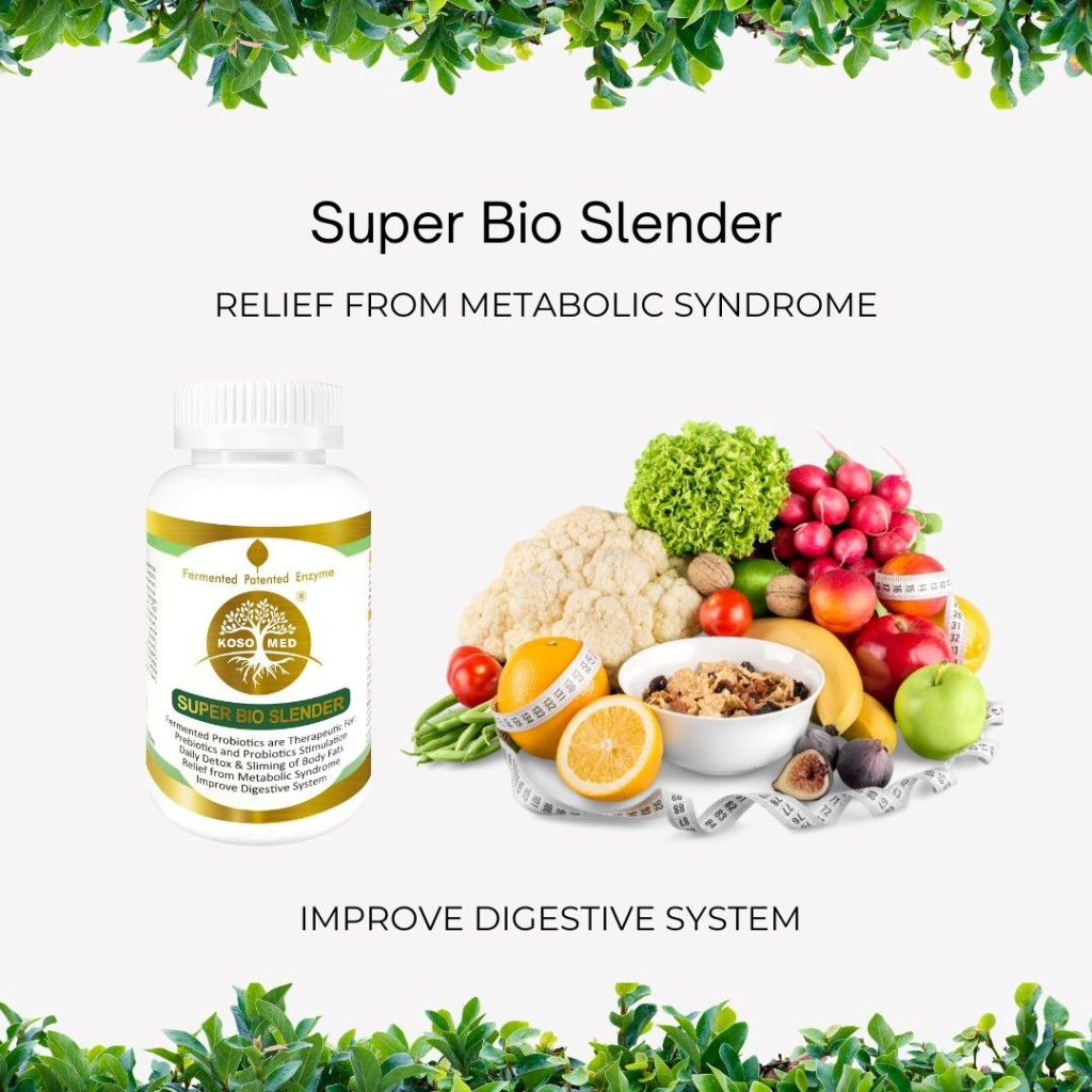 Koso Med Super Bio Slender for relief from metabolic syndrome affiliated with SpookyMrsGreen.com mindful parenting and modern pagan lifestyle blog.