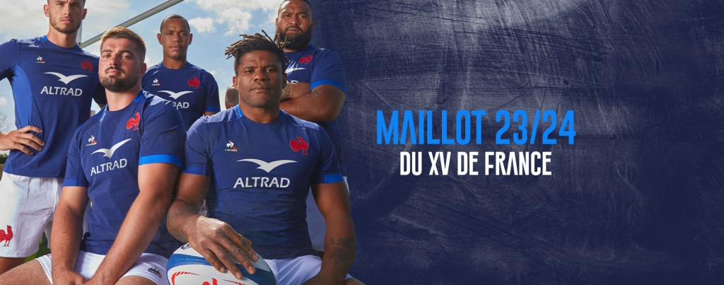 Image of French rugby team wearing their rugby jerseys. House of Rugby affiliated with SpookyMrsGreen.com mindful parenting and modern pagan lifestyle blog.